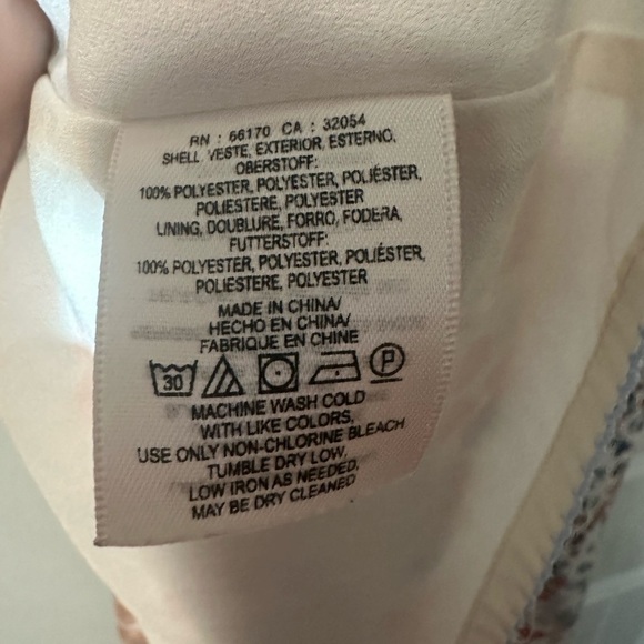 Anthropologie Maeve Flutter Sleeve High Low Dress Watercolor Dot Size‎ Small - Picture 13 of 13